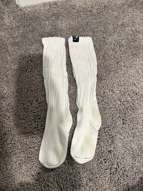 Classic Ribbed Socks white
